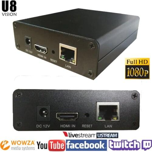 U8Vision H.264 HDMI Video Encoder streaming encocder HDMI Transmitter live Broadcast encoder H264 iptv encoder