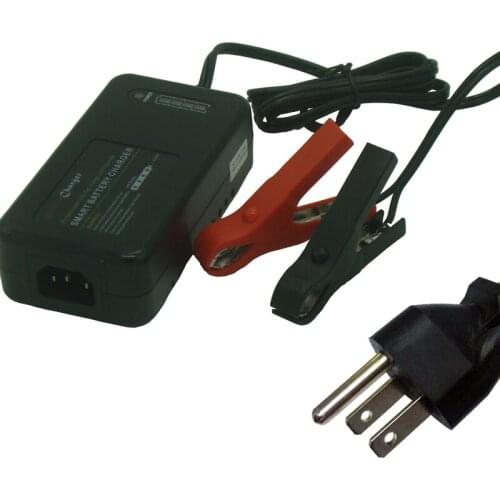 12V lithium battery charger lifepo4 battery charger for car and motorcycle