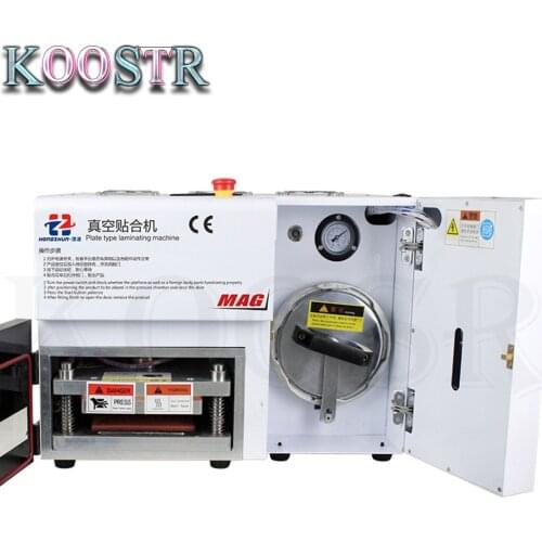 Factory Supply Brand Ko Mag A+ high quality Upgrade 5 in 1 OCA Vacuum Laminating Machine with bubble remover for LCD repairing