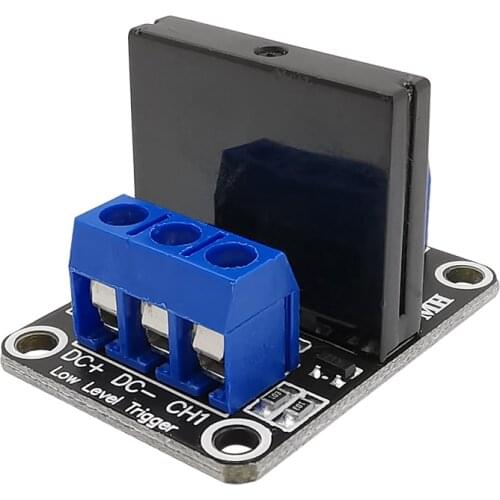 1Pcs G3MB-202P 1 Channel DC 5V Solid State Relay Module Low Level Trigger Relay Relais Module with Resistive Fuse for Arduino