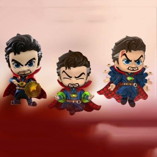 3 Styles Infinity War The Avengers Dr.Strange Figures With Base Superhero Toys Models Collectible