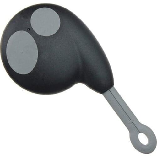 2 Buttons Key case Remote control Key case for Cobra Alarm Fob Without Battery Black