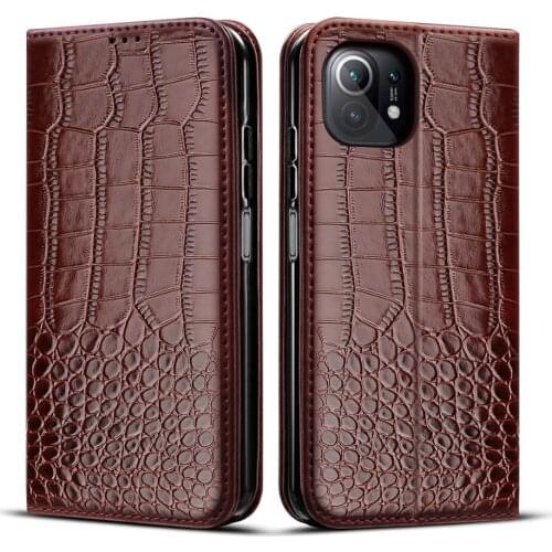 For Xiaomi Mi 11 Lite Case Cover Shockproof silicone & PU leather flip phone case for Mi11 Mi 11 case with card holde