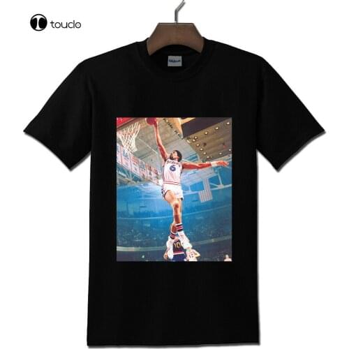Julius Erving Black T-Shirt S - 5Xl Tee Shirt