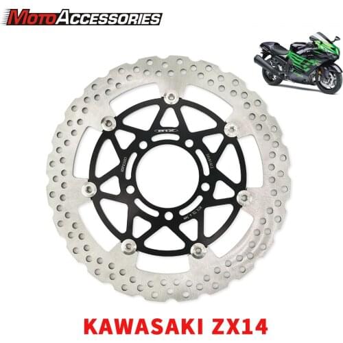 For Kawasaki ZX14 2013 2014 Brake Disc Rotor Front MTX Motorcycle Street Bike Braking Motorcycles Disc Brake MDF03005