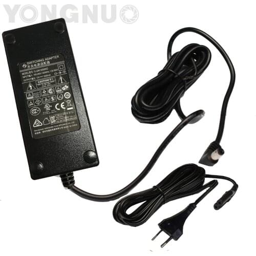 EU AC Adapter Power Switching Charger DC for Yongnuo LED Light YN600IIL YN600L YN300III YN300II YN300 YN360II YN360 YN168 YN1410
