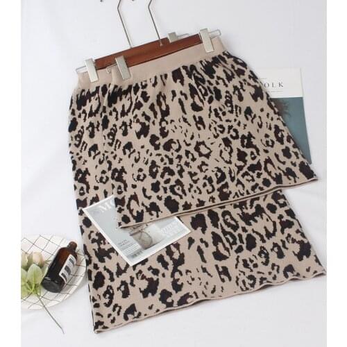 GIGOGOU Knitted Pencil Skirts