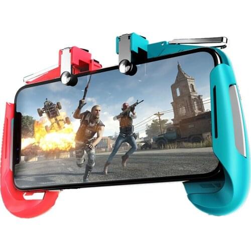 Gaming Trigger Gamepad Joystick Fire Button L1R1 Shooter Stretchable PUBG Game Controller For IOS Android Phones