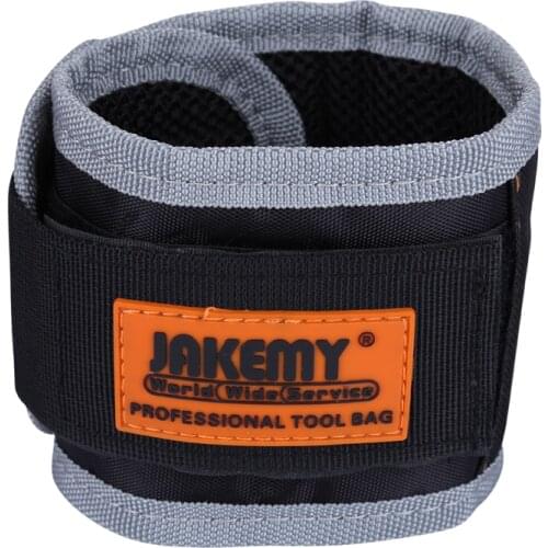 JAKEMY Magnetic Bracelet Wristband Wrist Band Holding Screw Drill Bits