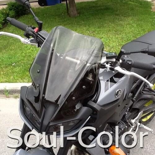 Motorcycle Sport Touring Windshield WindScreen Wind Deflector For Yamaha MT09 2017 2018 2019 2020 MT-09 FZ-09 FZ09 MT 09 '17-'20