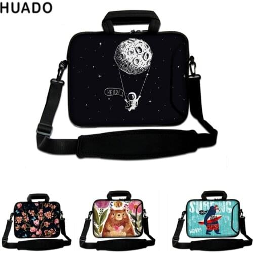 Neoprene laptop shoulders bag for macbook air/pro/hp/asus/xiaomi air 13.3 10 14 15 15.6 17