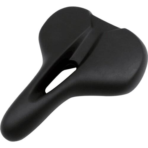 Bicycle seat cushion hollow breathable seat silicone padding soft and durable widened and comfortable seat bicycle accessories
