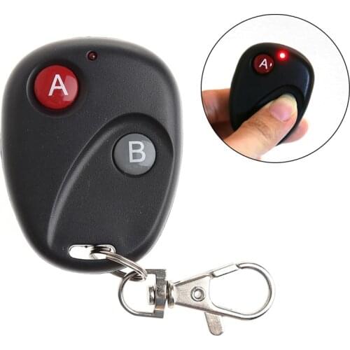 A&B Key DC12V Gate RF Wireless Remote Control Garage Door Transmitter 433MHz A&B Key DC12V Gate RF Wireless Remote Control Gara