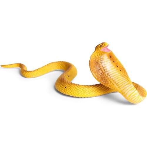 HUYU Realistic Simulation Rubber Snake Toy Garden lifelike Joke Prank Gift Halloween Party Props