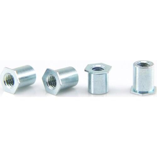 SOS-3.5M3-3/4/6/8/10/12/14/16/18 Thru-Hole Threaded Standoffs,Stainless Steel,Nature,In Stock