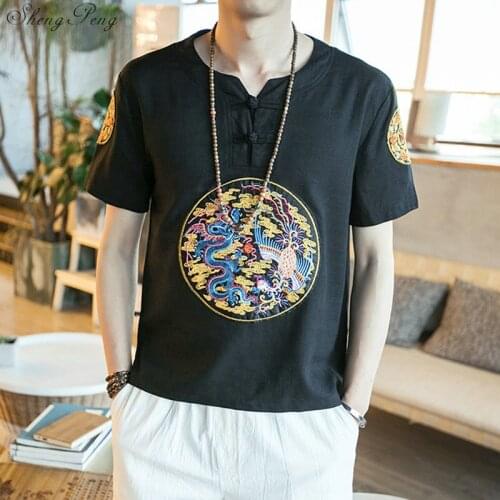 Traditional chinese clothing for men oriental mens clothing kungfu clothing traditional chinese shirt Q712