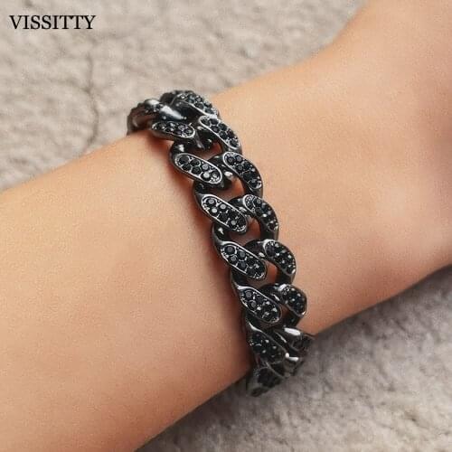 VISSITTY Bracelets With Charms