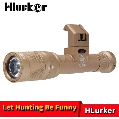 Tactical Flashlight 400 Lumen LED Scout Weapon Light For AR15 M4 M16 Assault Rifle With Switch Line Hunting Airsoft Accessories