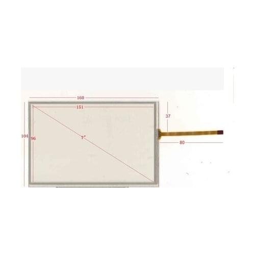 160*104 mm 7 inch touch screen matching 070ICG-LD1 high resolution 1280*800 touch screen