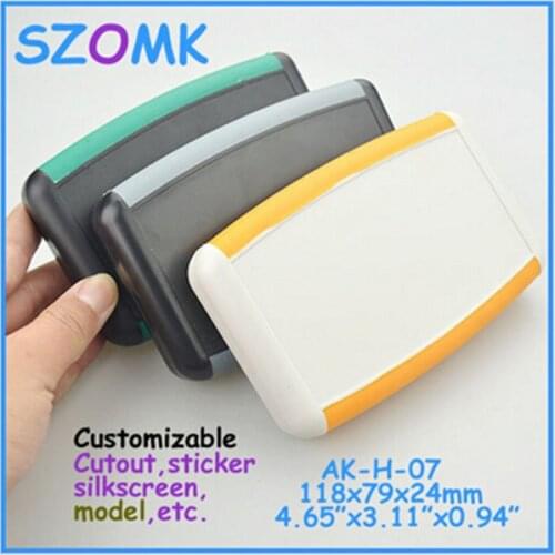 4 pieces a lot, plastic handheld enclosure 118*79*24mm 4.65*3.11*0.95 inch plastic enclosure electronics 2014 new