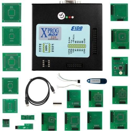 High quality XPROG-M V5.5.5 XPROG M BOX full set CAS4 car ECU programmer auto diagnostic tool XPROGM 5.5.5 version free shipping