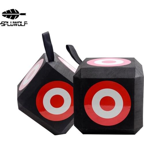 Cube-Shaped 6-Sided Dice EVA Bow And Arrow Aiming Accessories Archery Shooting Target