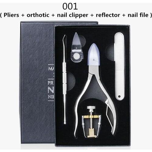A Pliers Correct Organ Set Armor Ditch Special-purpose Nail Clippers Olecranon Die Skin Forceps Pedicure Nail Scissors Tool