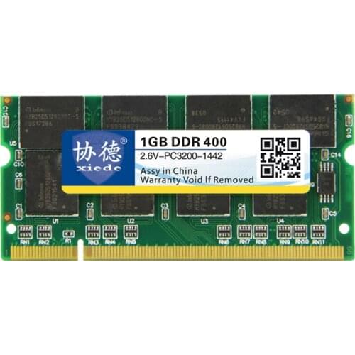 Xiede Laptop Memory Ram Module Ddr 1GB Ddr1 200Pin Dimm For Notebook
