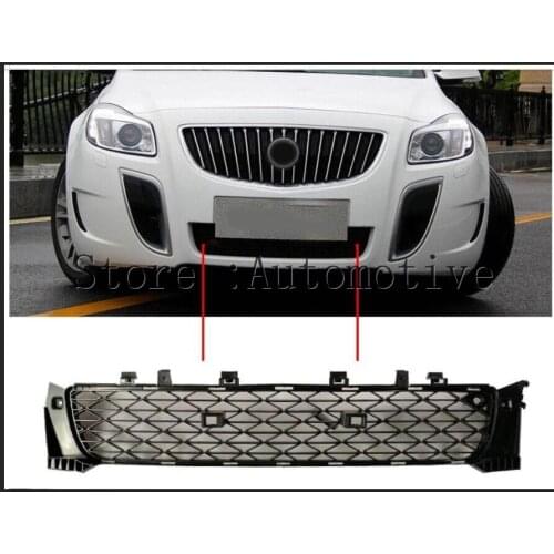 For Buick Regal GS Opel Insignia 2010 2011 2012 2013 2014 2015 ABS Lower Grille for Regal Car Front Lower Bumper Grille