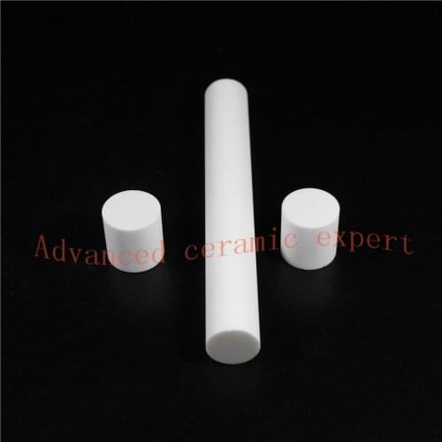 Machinable Glass Ceramic Rod/Macor bar D85*L100mm/Ceramic Processing Custom/Ceramic Refractory Rod