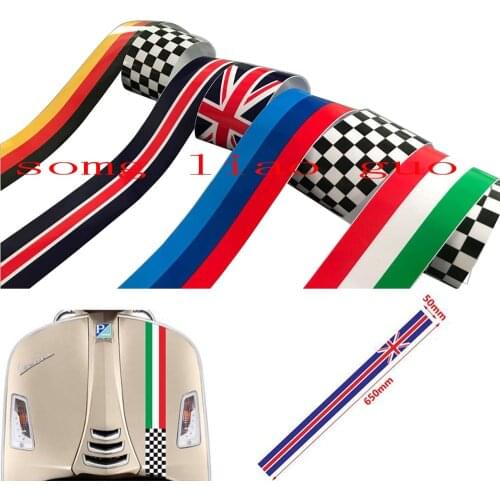 Motorcycle Front Decal Case for Piaggio Vespa LXV GTS 150 250 300 Super Sport Reflective Sticker