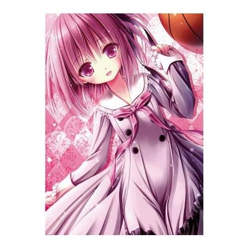 More Style Sweet Little Loli Anime Japanese Art Print Silk Poster for Your Home Wall Decor 24x36inch