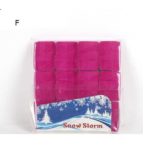 Rose Red Magic Trick Toy White Finger Snow Storm Paper Snowflakes Magic Tricks Props Toys Wholesale YH304