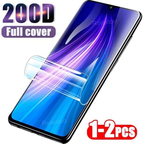 1-2Pcs Hydrogel Film For Redmi Note 8 Screen Protector For Redmi Note 8 Pro For Redmi Note 8T Protective Soft Film Not Glass
