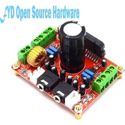 1pcs TDA7850 4X50W Car Audio Power Amplifier Board Module BA3121 Denoiser DC 12V
