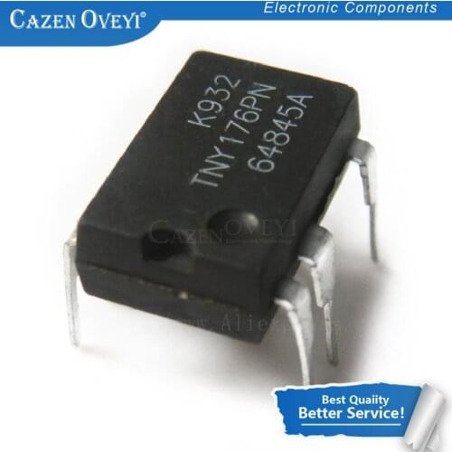 10pcs/lot TNY176PN DIP7 TNY176P DIP TNY176 176PN DIP-7 In Stock
