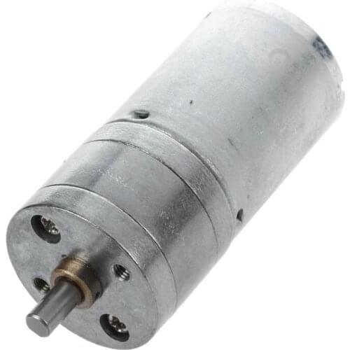 12V DC 100RPM High Torque Gear Box Electric Motor 25mm