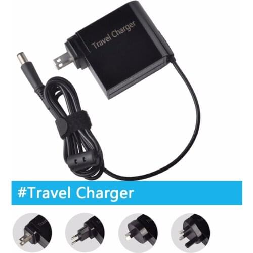 19.5V 3.33A 65W Laptop AC Power Adapter Travel Charger For HP Elitebook 2570 US+UK+EU+AU Plug