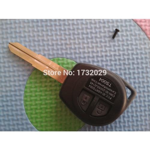 1Pcs Of New Key Case For Suzuki VITARA SWIFT IGNIS SX4 Liana ALTO 2 Button Remote FOB Shell S41 Blade No Logo Blank Auto Parts