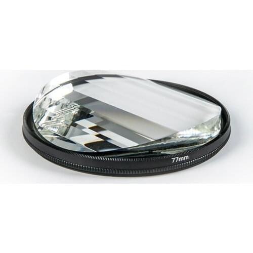 Photographic Camera Special Effects Filter 77mm Linear Glass Prism Filter SLR Filter Accessories