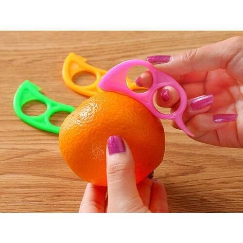 Mouse Shape Lemons Orange Citrus Opener Peeler Remover Slicer Cutter Quickly Stripping Kitchen Tool Fruit Skin Remover Knif