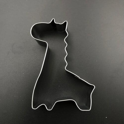 Giraffe Shaped Stainless Steel Biscuit Cookie Cutters DIY Stainless Steel Cake Mold Kitchen Bakeware Tool Baking Mold