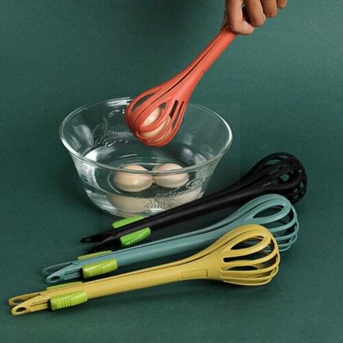 Multifunctional Rotary Manual Egg Beater Mixer Mini Bake Agitator Tool Whisk Silicone Egg Plastic Egg Whisk Kitchen Y4m4