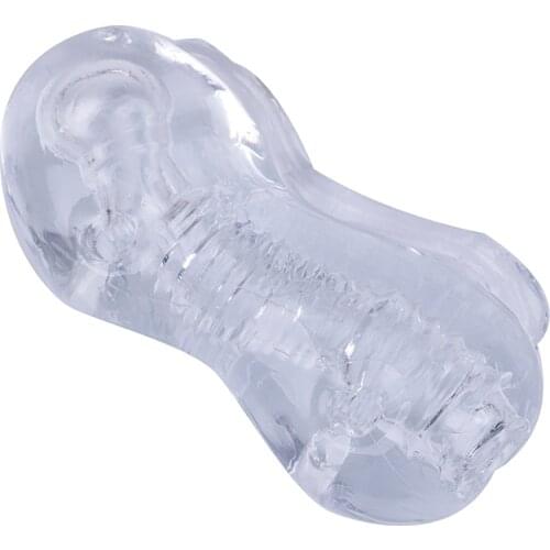 Soft Transparent Masturbator Sex Toys Silicone Male Masturbator Cup Penis Trainer Erotic Adult Toys For Men