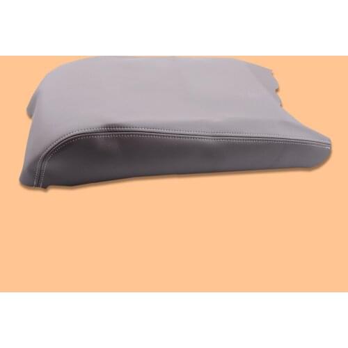 New Grey Microfiber Leather Center Console Armrest Lid Cover fit for Toyota Tundra 2007 2008 2009 2010 2011 2012 2013