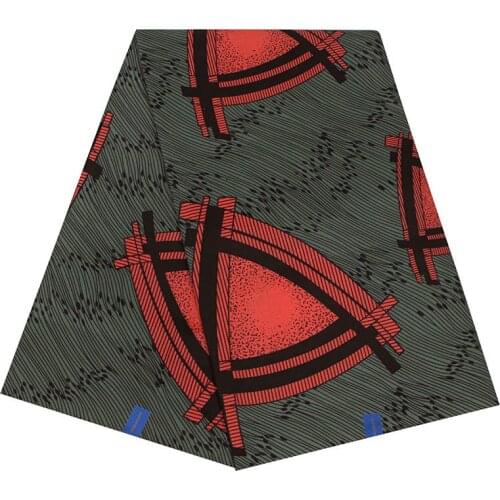 Excellent African High Quality Pagne Tissu Ankara Veritable Guaranteed Real Wax Fashion Pattern Print Pure Cotton Fabric