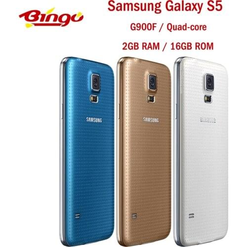 Samsung Galaxy S5 G900F G900H Unlocked Android Mobile Phone Quad-core 5.1" 16MP WIFI GPS GSM 3G&4G 16GB Dropshipping