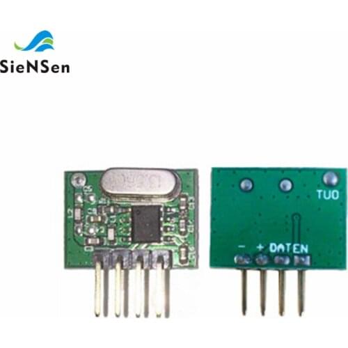 SienSen 10Pcs/lot 315MHZ Wireless Superheterodyne UHF Transmitter ASK/OOK Wireless Transmitter Module for Security System