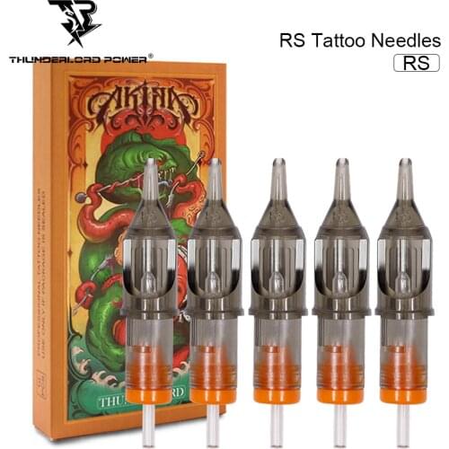 Tattoo Cartridge Needles 3/5/7/9/11/13/14 RS Disposable Sterilized Safety Tattoo Needle for Cartridge Machines Tattoo Needles