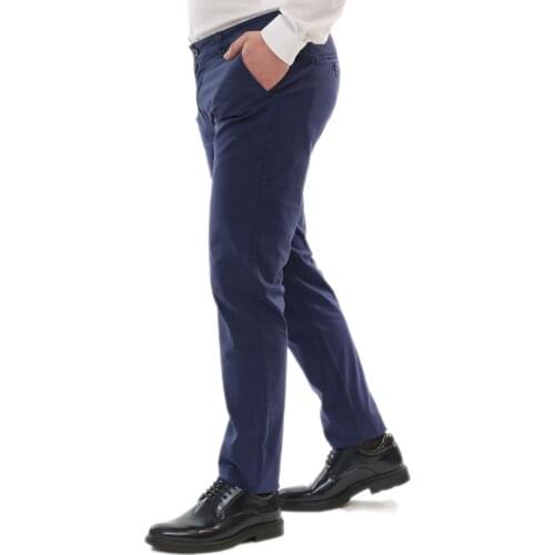 SlimFit cotton Chino trousers man spring summer elegant pockets America